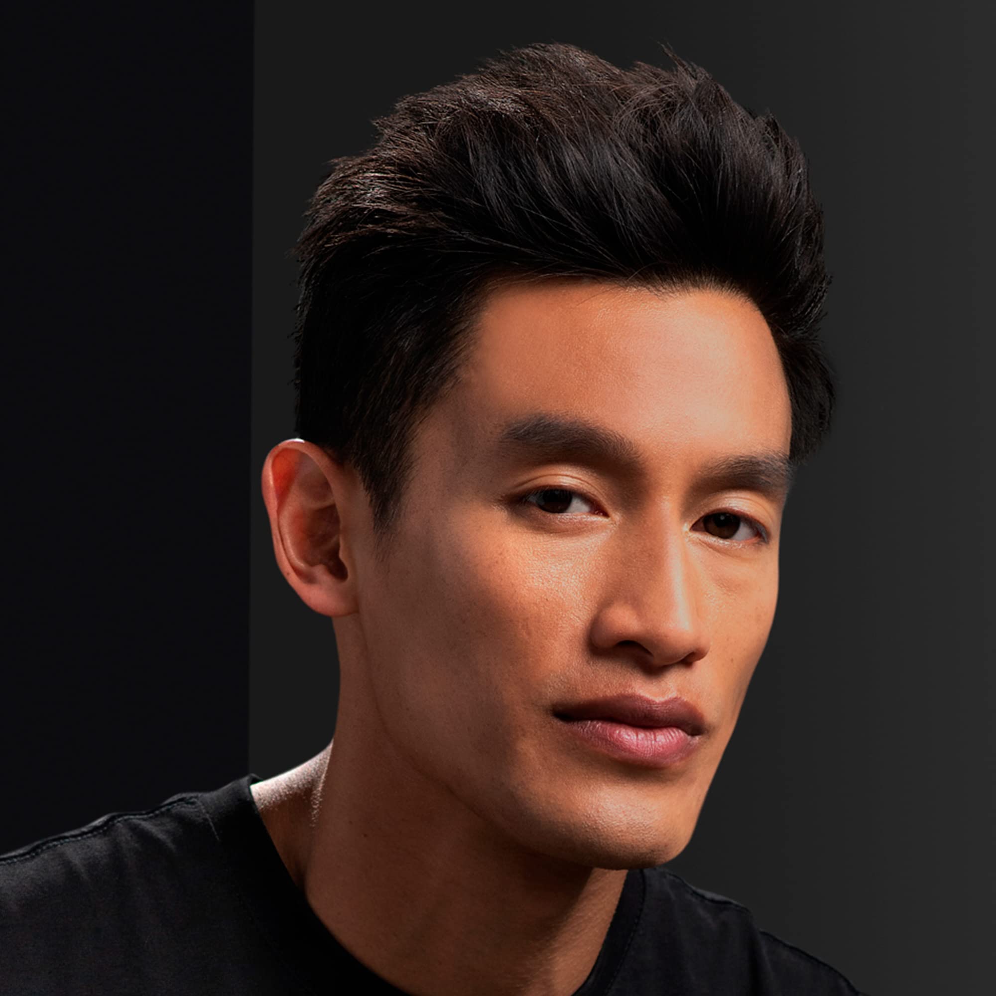 SexyHair clay on fingertips for easy application and precise styling
