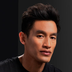 SexyHair clay on fingertips for easy application and precise styling