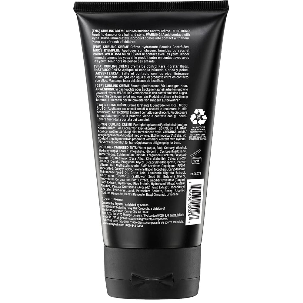 SexyHair Slept In close-up of cream texture highlighting lightweight, non-greasy feel