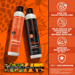 SexyHair shampoo lather texture demonstrating gentle cleansing and softness