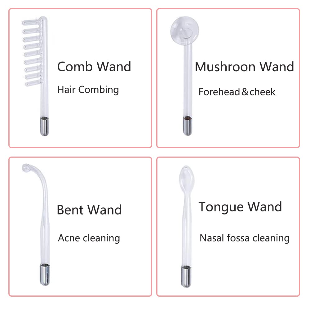 Sgr Radish comb electrode on scalp offering even contact and convenient treatment