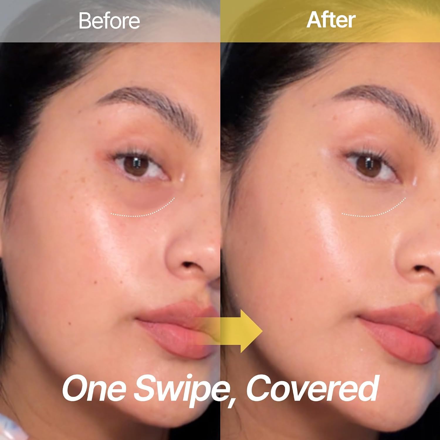 shaishaishai label and shade range showing five color options for accurate matching benefit