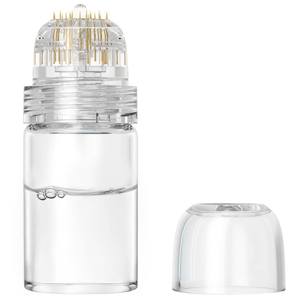 shake beauty derma stamp on bathroom counter illustrating everyday skincare routine