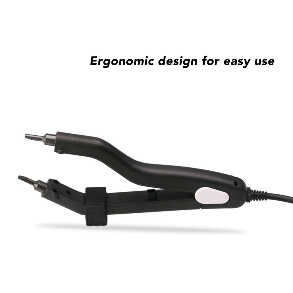 Shanrya side ergonomic grip demonstrating comfortable handling for long styling sessions