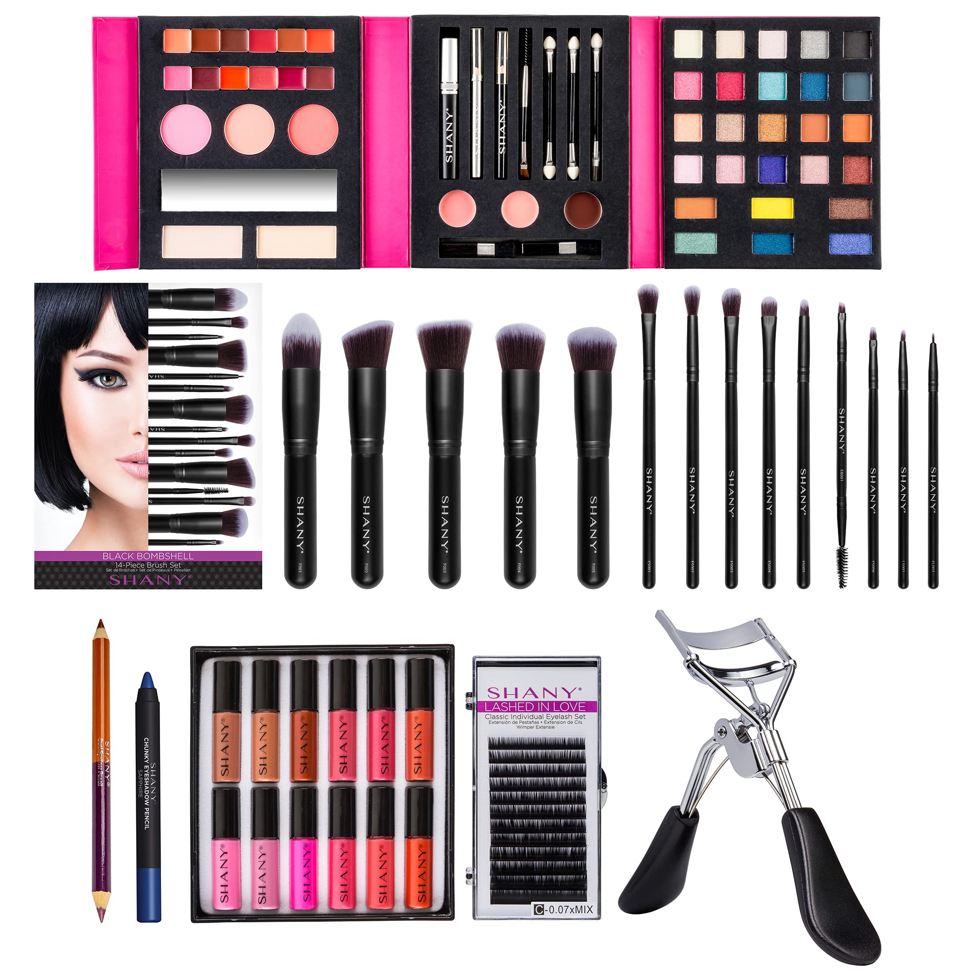 SHANY gift bundle in travel scene showing convenience and ready-to-use tools