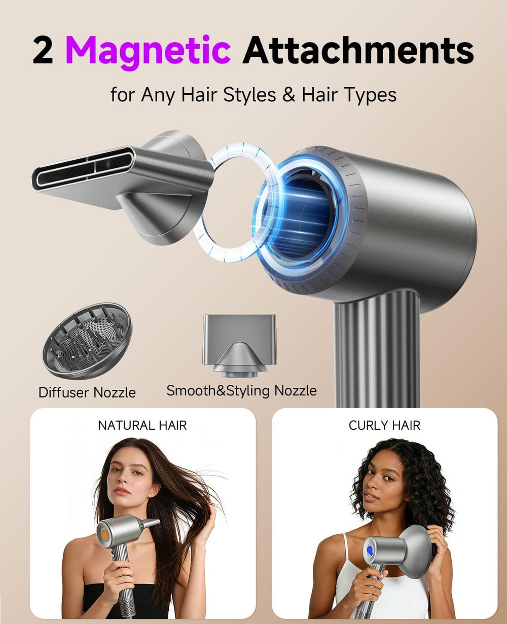 shaodob diffuser attachment on dryer delivering defined curls benefit