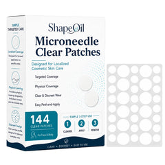 Shapeoil front packaging showing box and contents for easy identification and storage