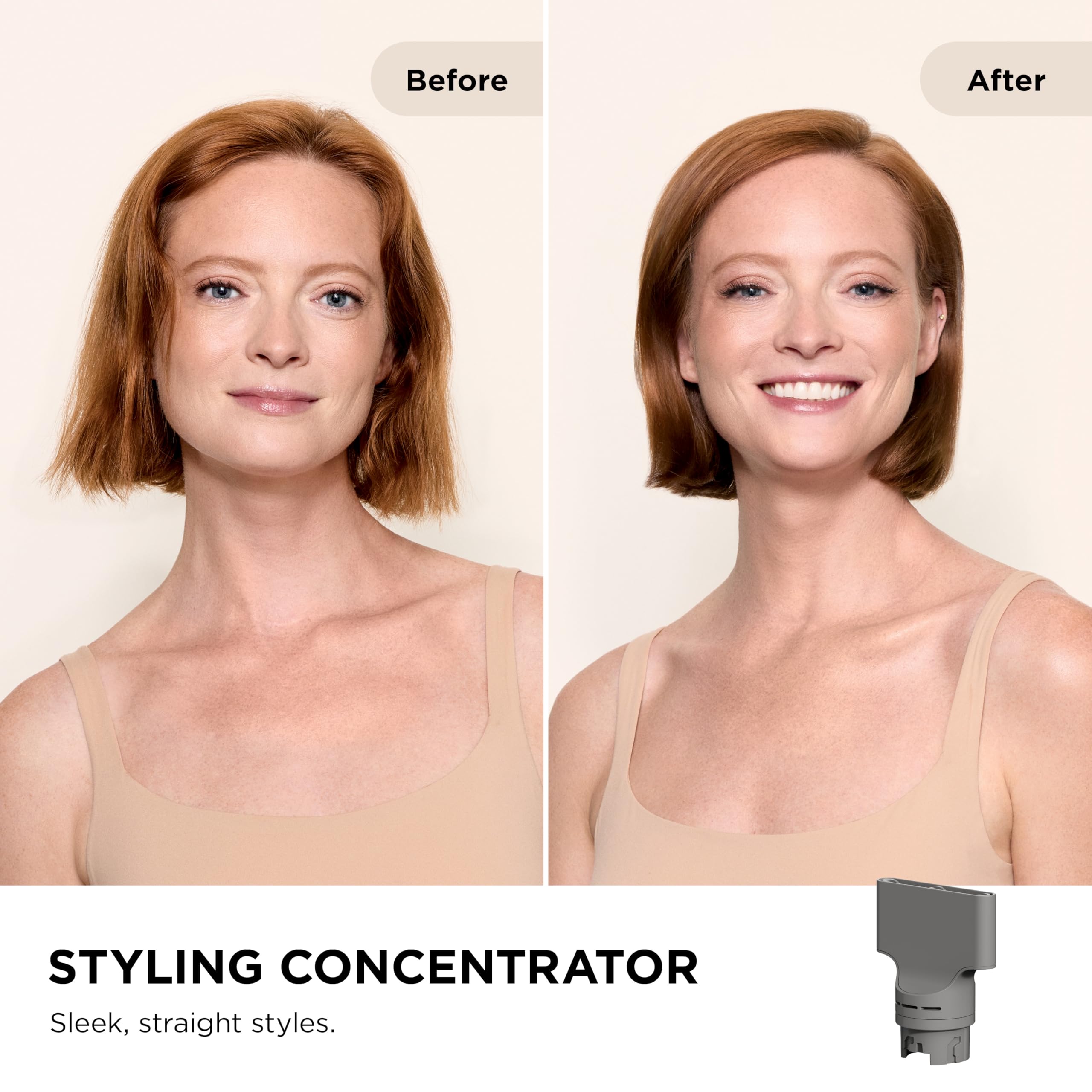 Shark FlexFusion curling action producing consistent curls without wrapping