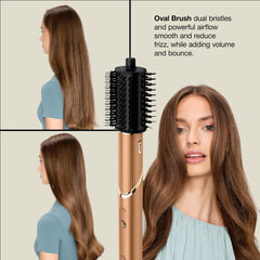 Shark FlexStyle auto-wrap curler curling hair to create defined waves with ease