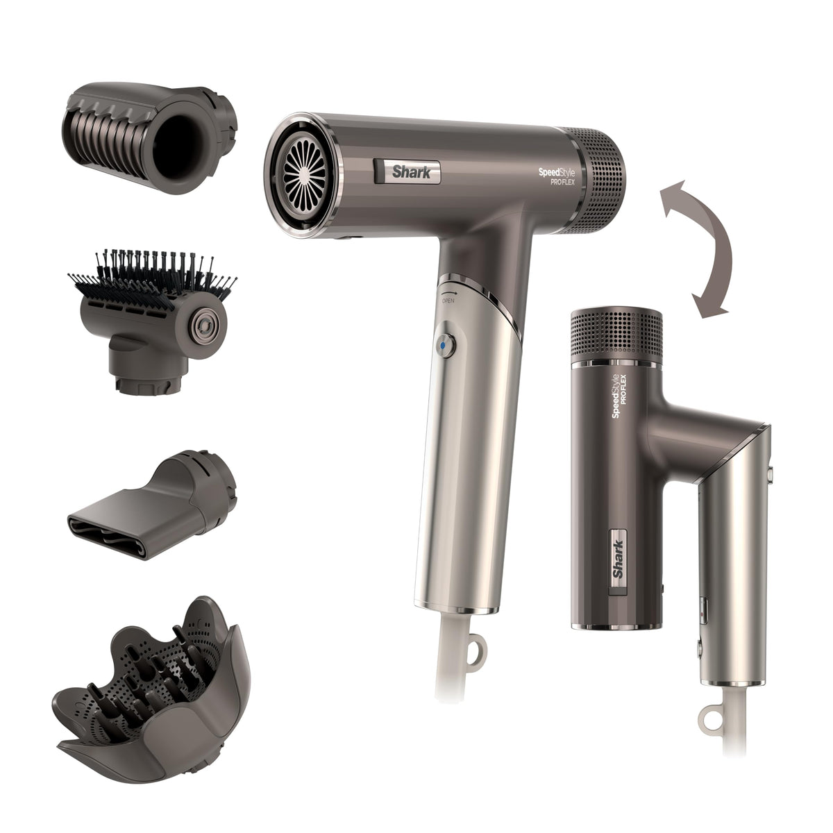 Shark SpeedStyle Pro FLEX front profile showing compact design and power