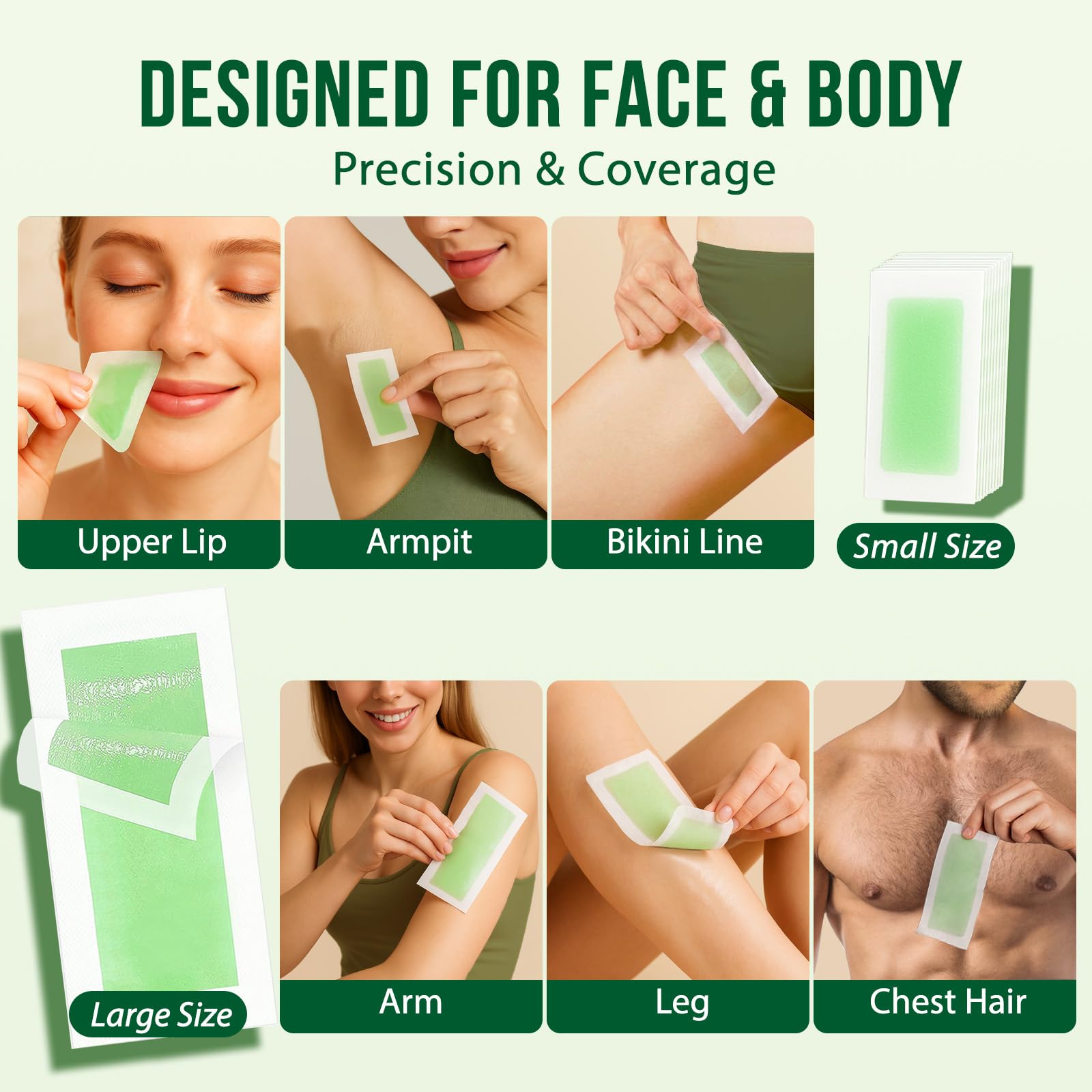 Sharmiz body strip close-up texture demonstrating smooth adhesion benefit