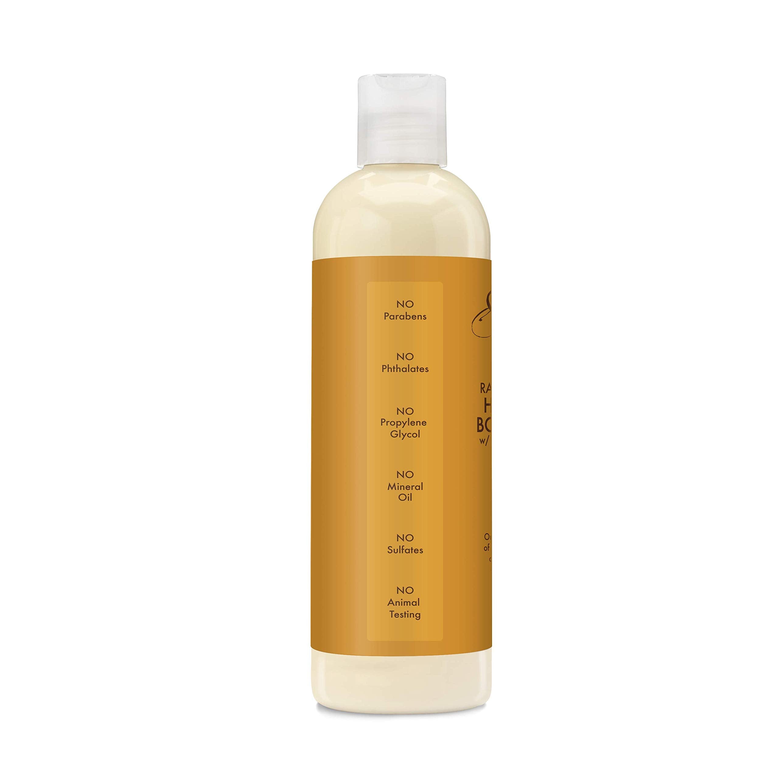 Shea Moisture lotion texture swatch showing creamy consistency for fast absorption