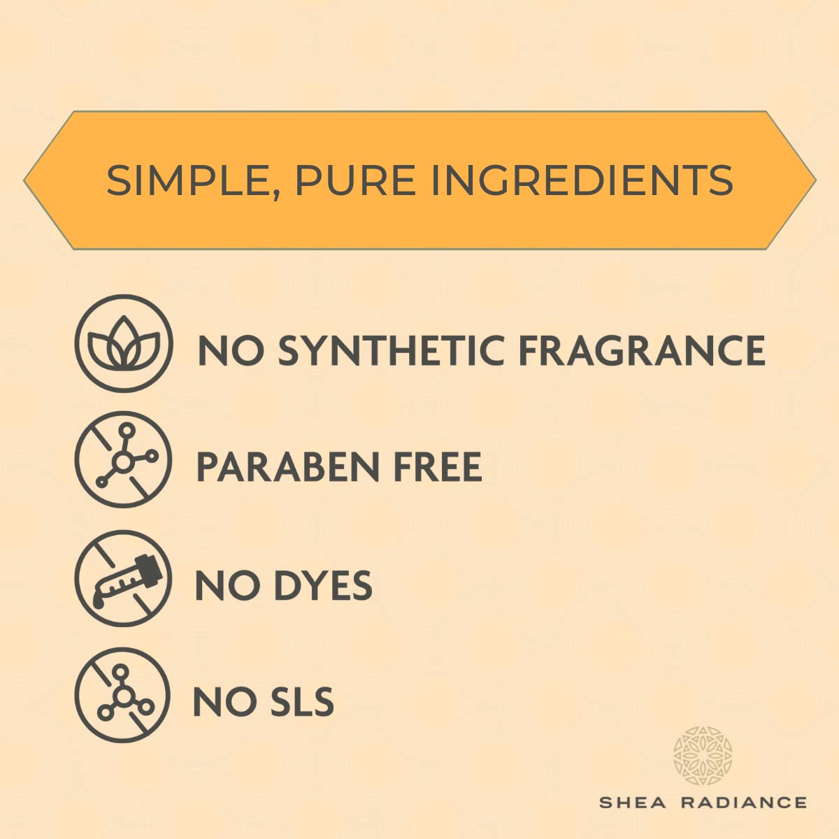 Shea Radiance bedtime application on legs to lock in overnight moisture