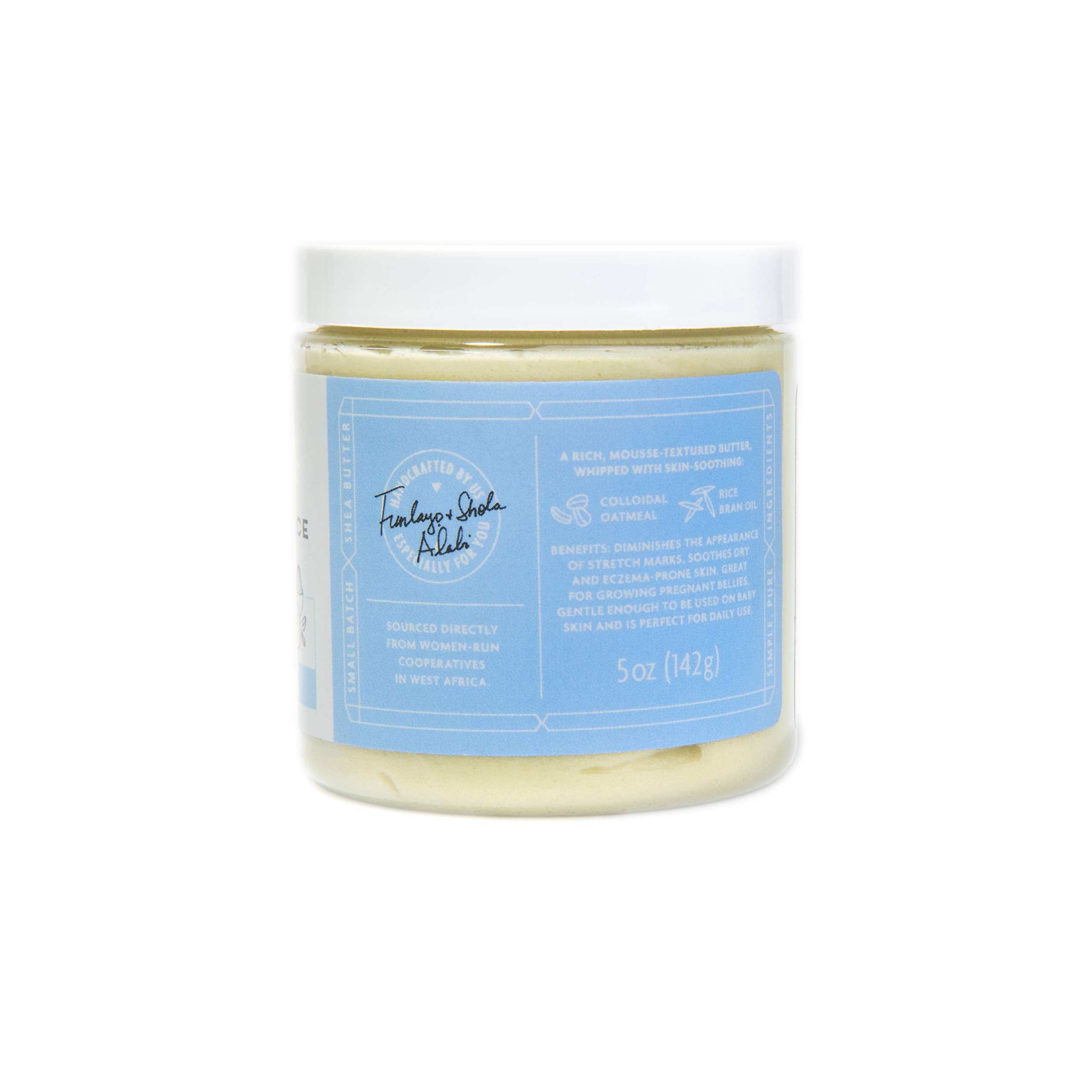 Shea Radiance whipped butter close-up texture for smooth application