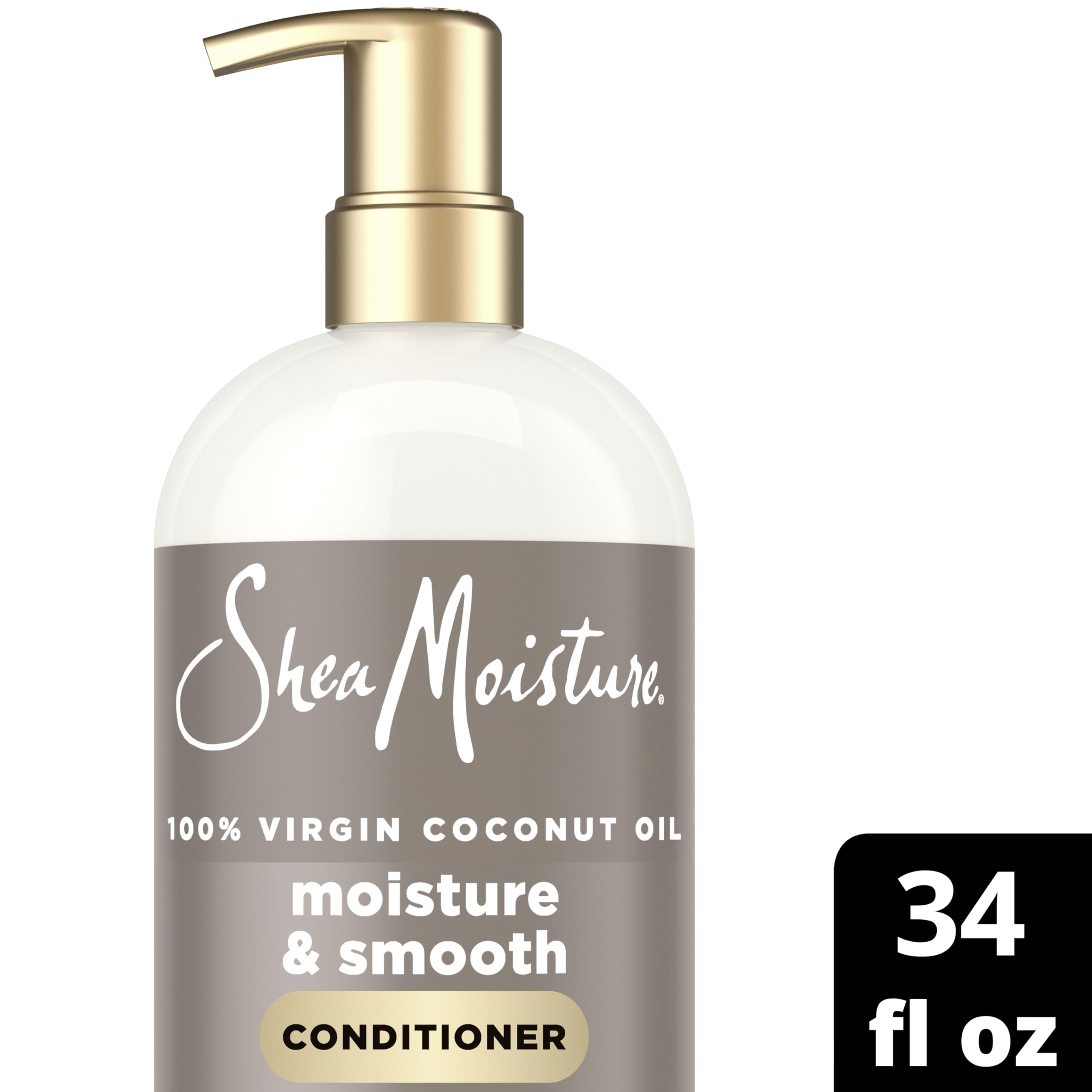 SheaMoisture creamy conditioner texture close-up highlighting rich slip and detangling benefit