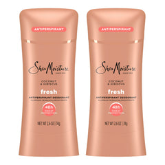 SheaMoisture front packaging showing coconut hibiscus scent and benefits