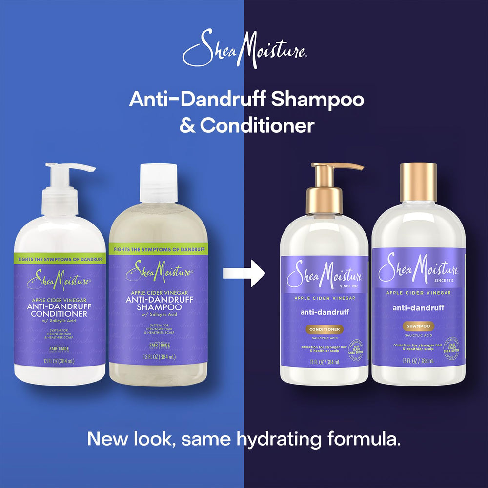 Shea Moisture scalp application demo showing targeted itch relief benefit