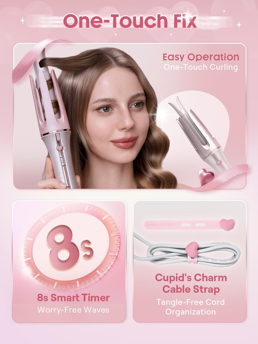 SHEGLAM product boxed packaging in pink, ready-to-gift convenience