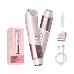 SHEGLAM front view of bikini trimmer shows compact design and easy handling