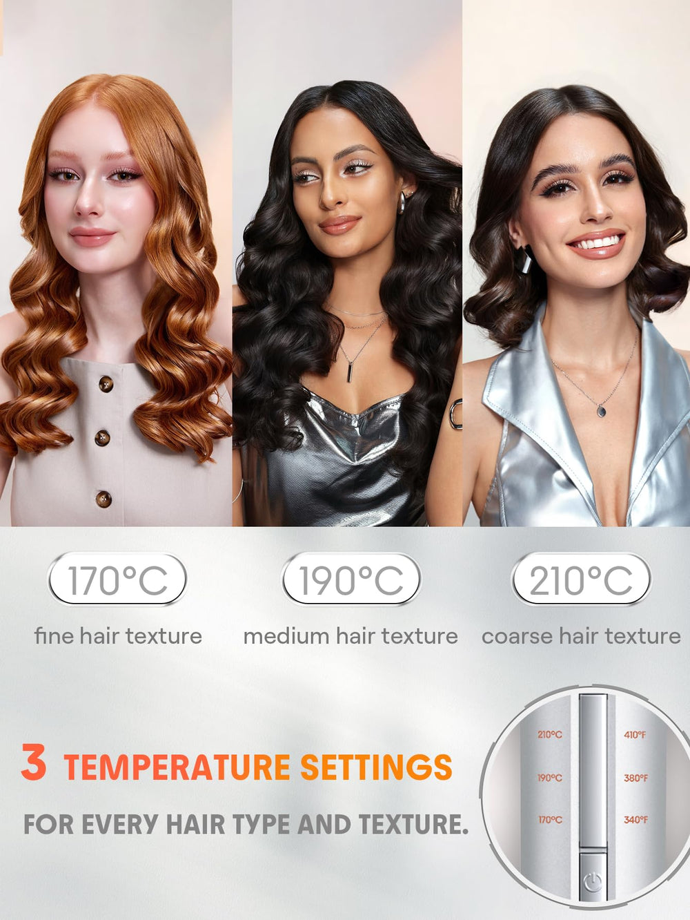 SHEGLAM handle detail with buttons demonstrating easy controls benefit