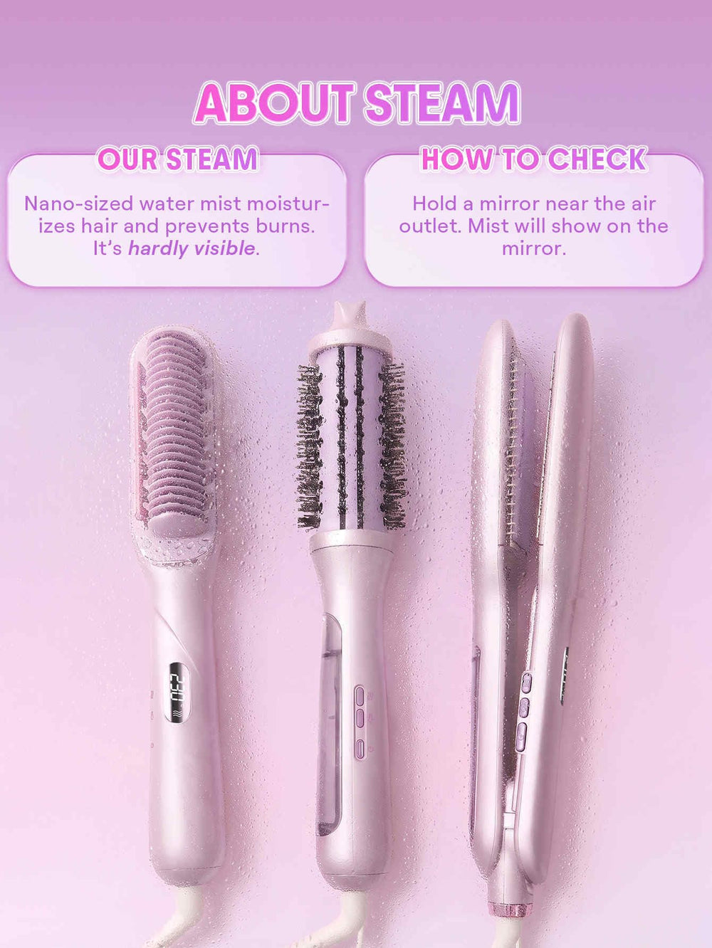 SHEGLAM natural bristles close-up offering gentler glide and less snag