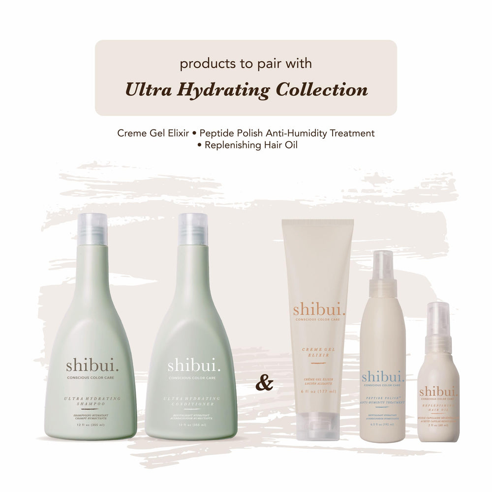 SHIBUI on bathroom shelf in lifestyle scene promoting everyday care
