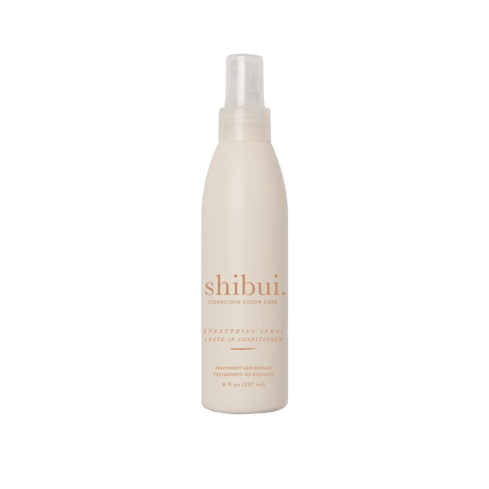 Shibui Everything Spray front bottle showing label and size for clear choice