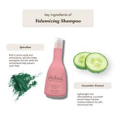 SHIBUI shampoo texture on hand highlighting lightweight lather
