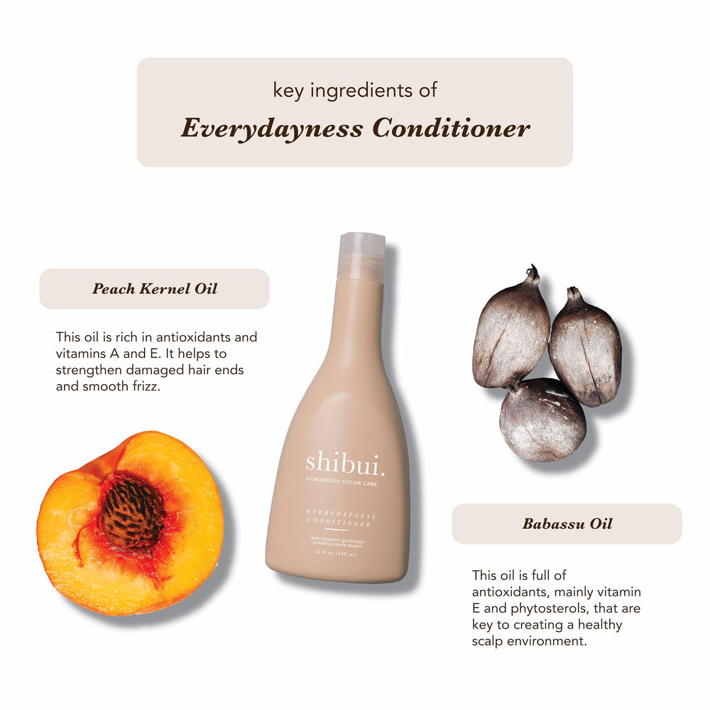 SHIBUI conditioner cream texture swatch highlighting lightweight, non-greasy hydration