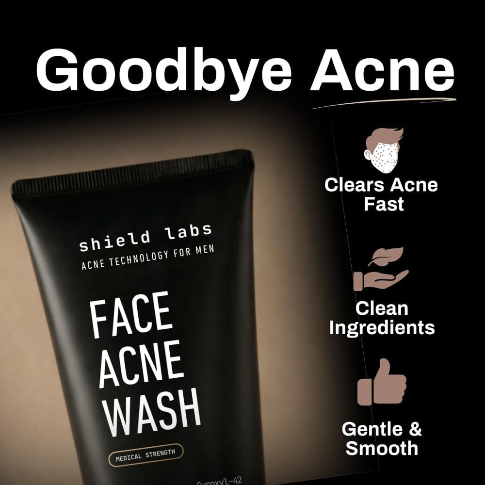 Shield bottle back label showing usage instructions and clean-ingredient reassurance