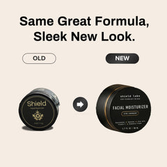 Shield close-up texture of moisturizer demonstrating quick absorption benefit