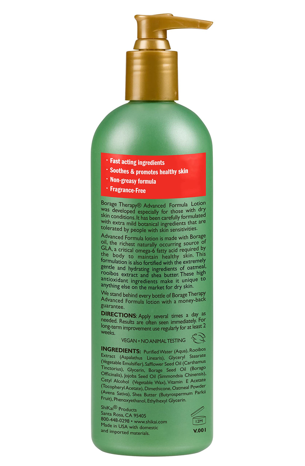 ShiKai bottle staged in bathroom lifestyle for everyday moisturizing routine