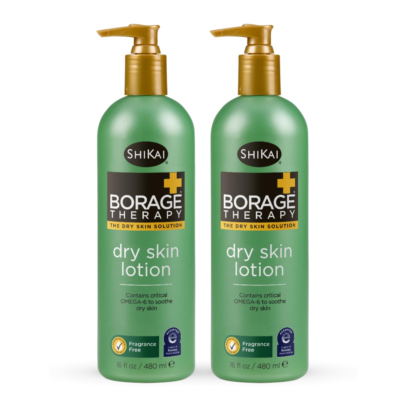 ShiKai front packaging showing unscented lotion and benefits