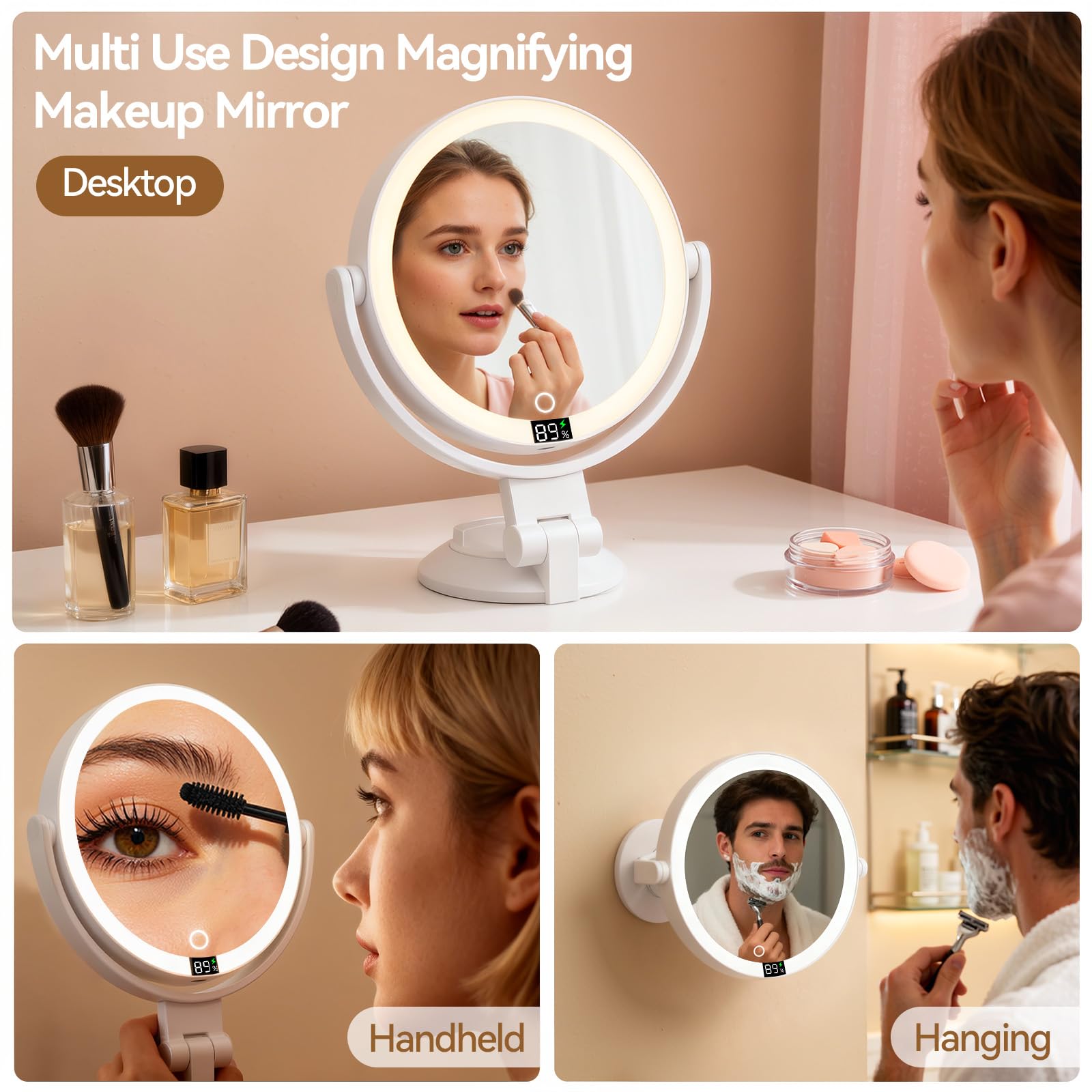 Shinowa mirror packed for travel showing easy portability benefit