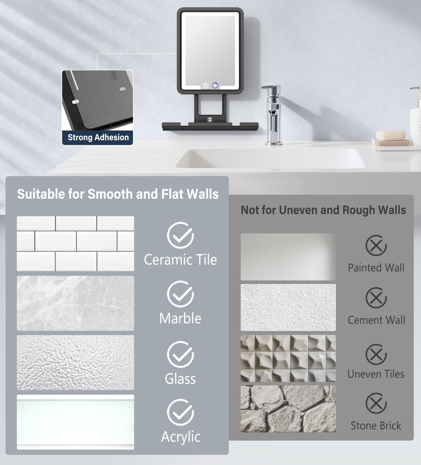Shinowa tray with razor hooks organizing shaving essentials for convenient access