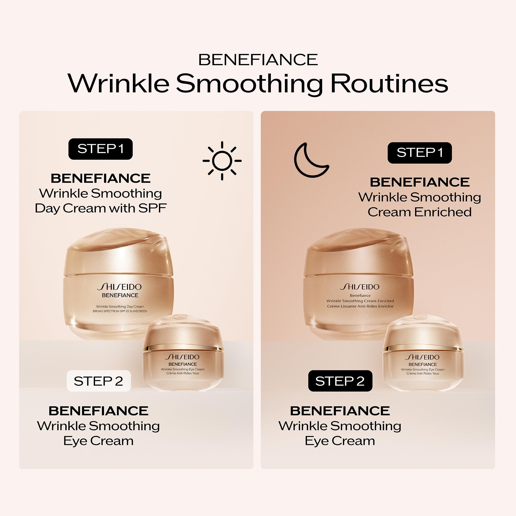Shiseido Benefiance applied under makeup for smooth base and reduced lines