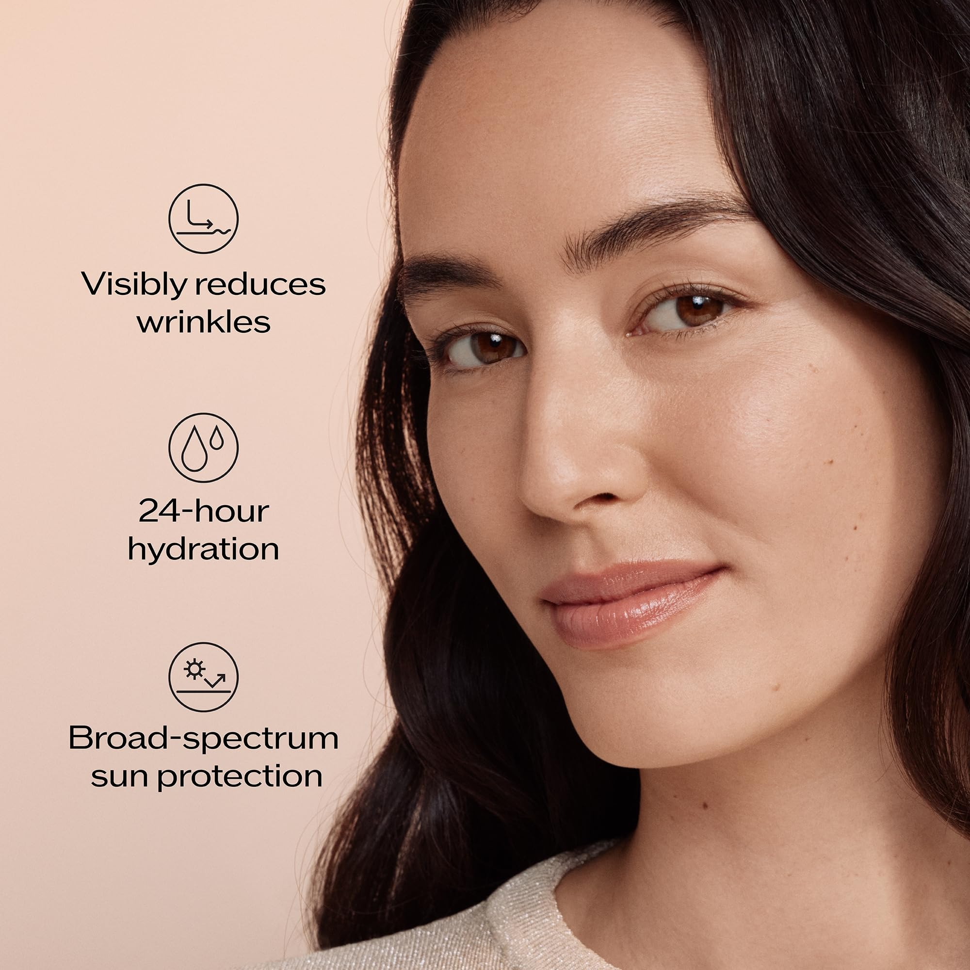 Shiseido Benefiance jar open with visible label showing ingredient transparency benefit