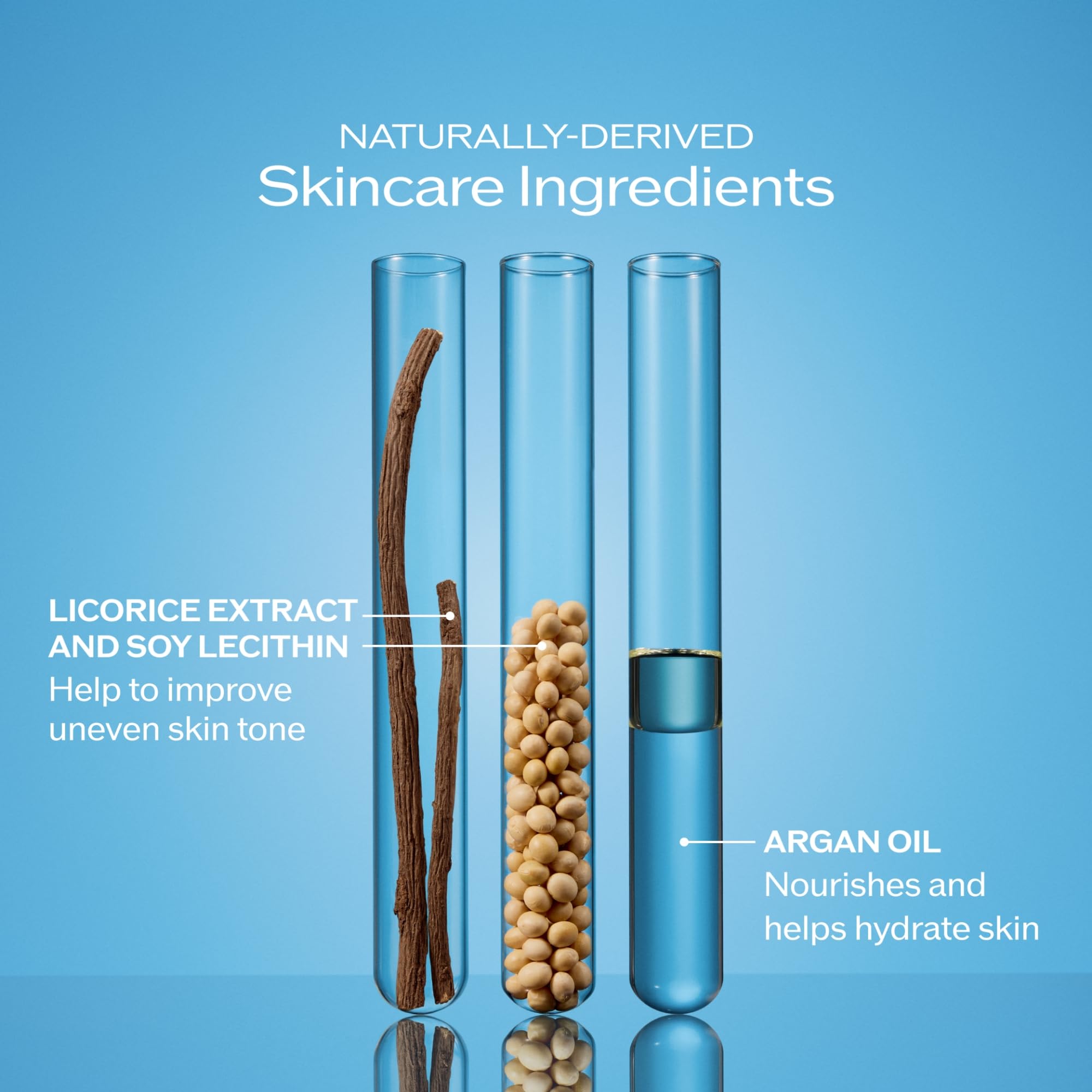 Shiseido clear stick ingredients label highlighting natural tone-improving actives