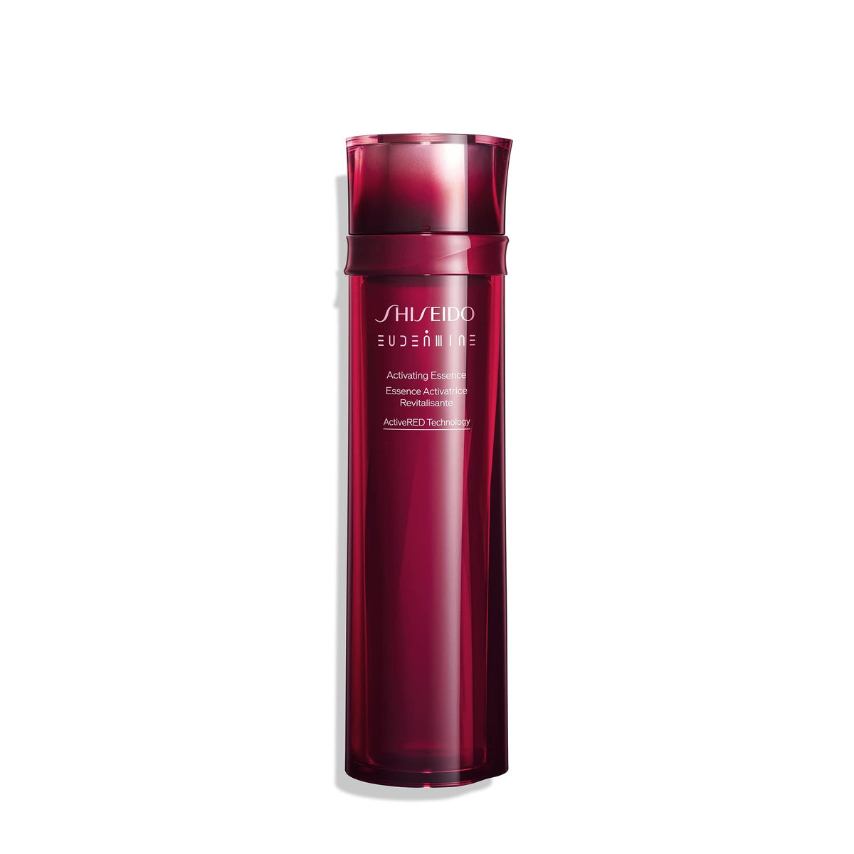 Shiseido Eudermine front bottle showing label and sleek packaging for easy use