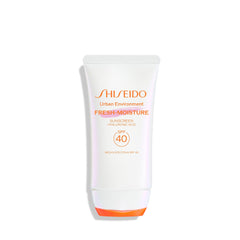 Shiseido front packaging showing SPF 40 for reliable daily protection