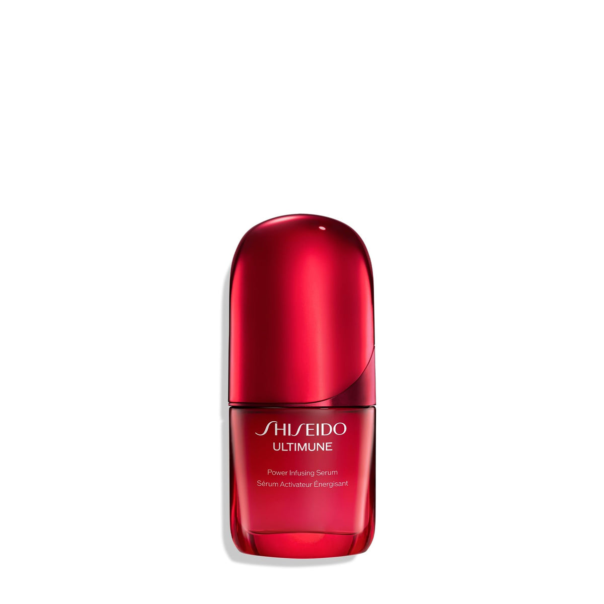 Shiseido Ultimune front packaging showing clean design and product benefit