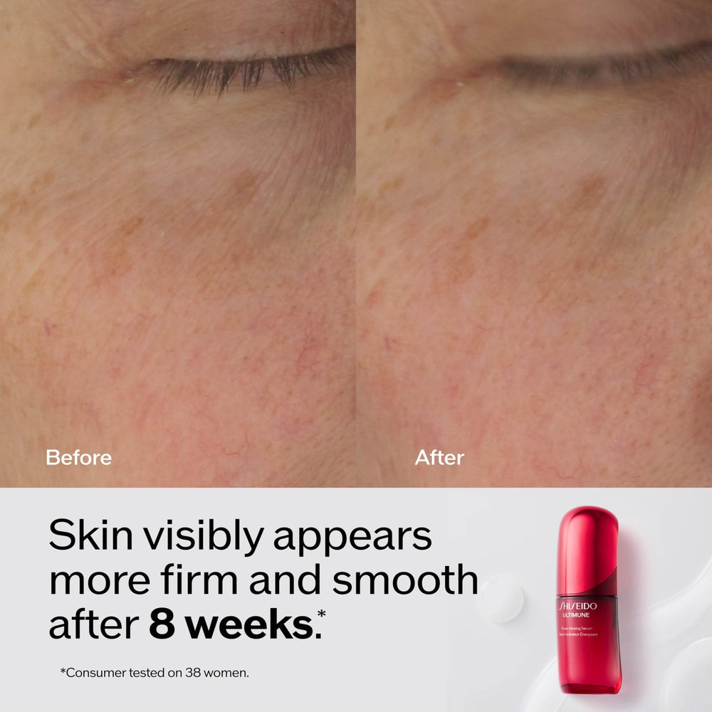 Shiseido Ultimune camellia ingredient closeup highlighting nourishing source