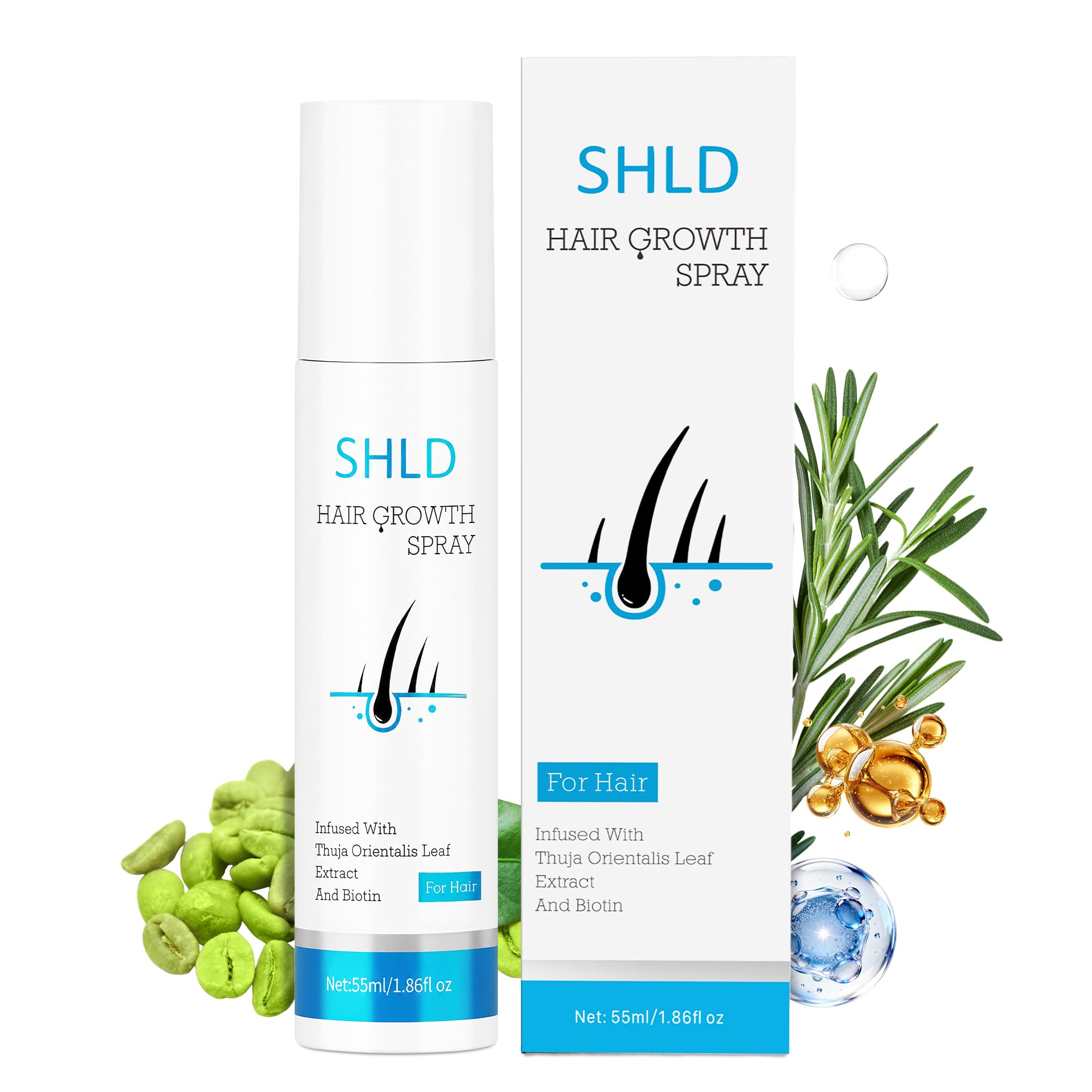 SHLD front packaging shot showing product and benefits