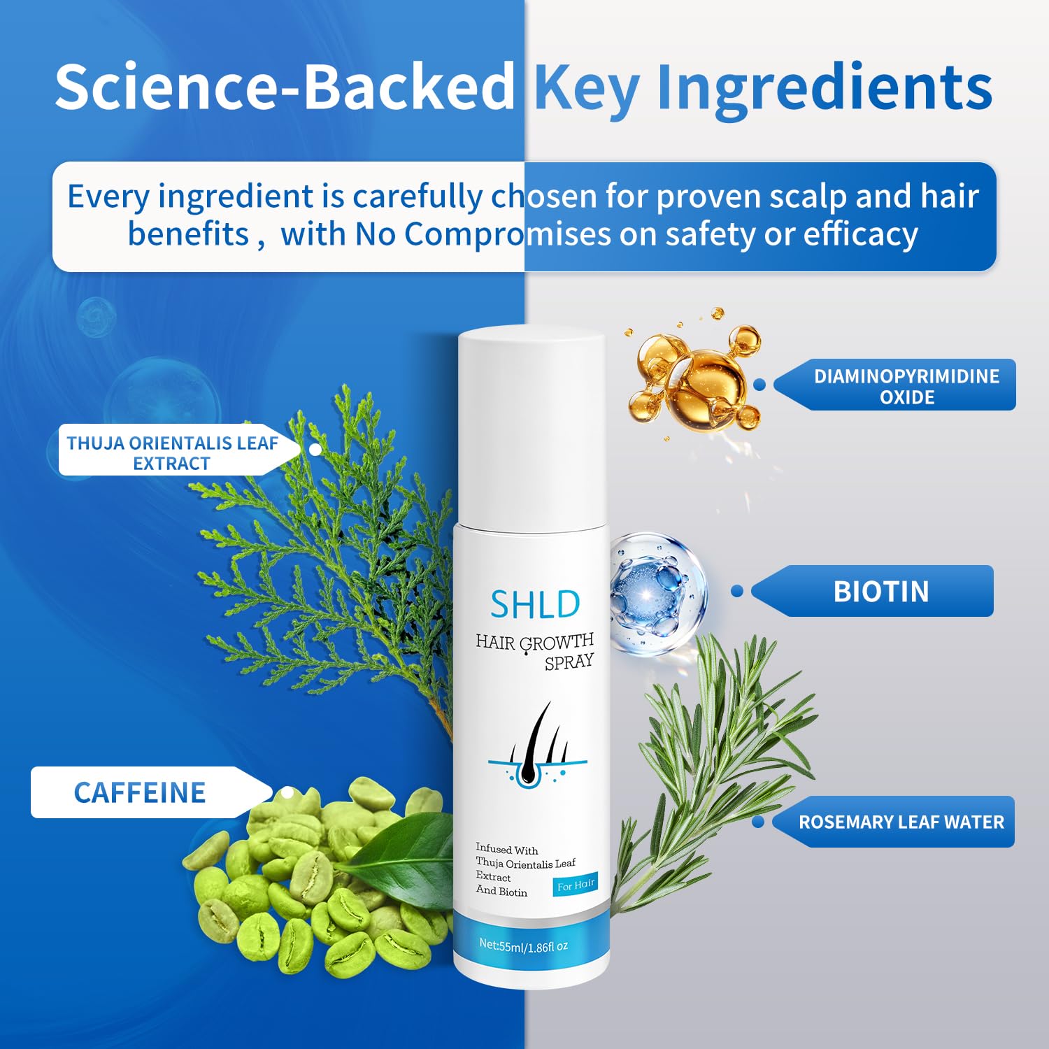 SHLD dispensed serum texture demonstrating lightweight absorption