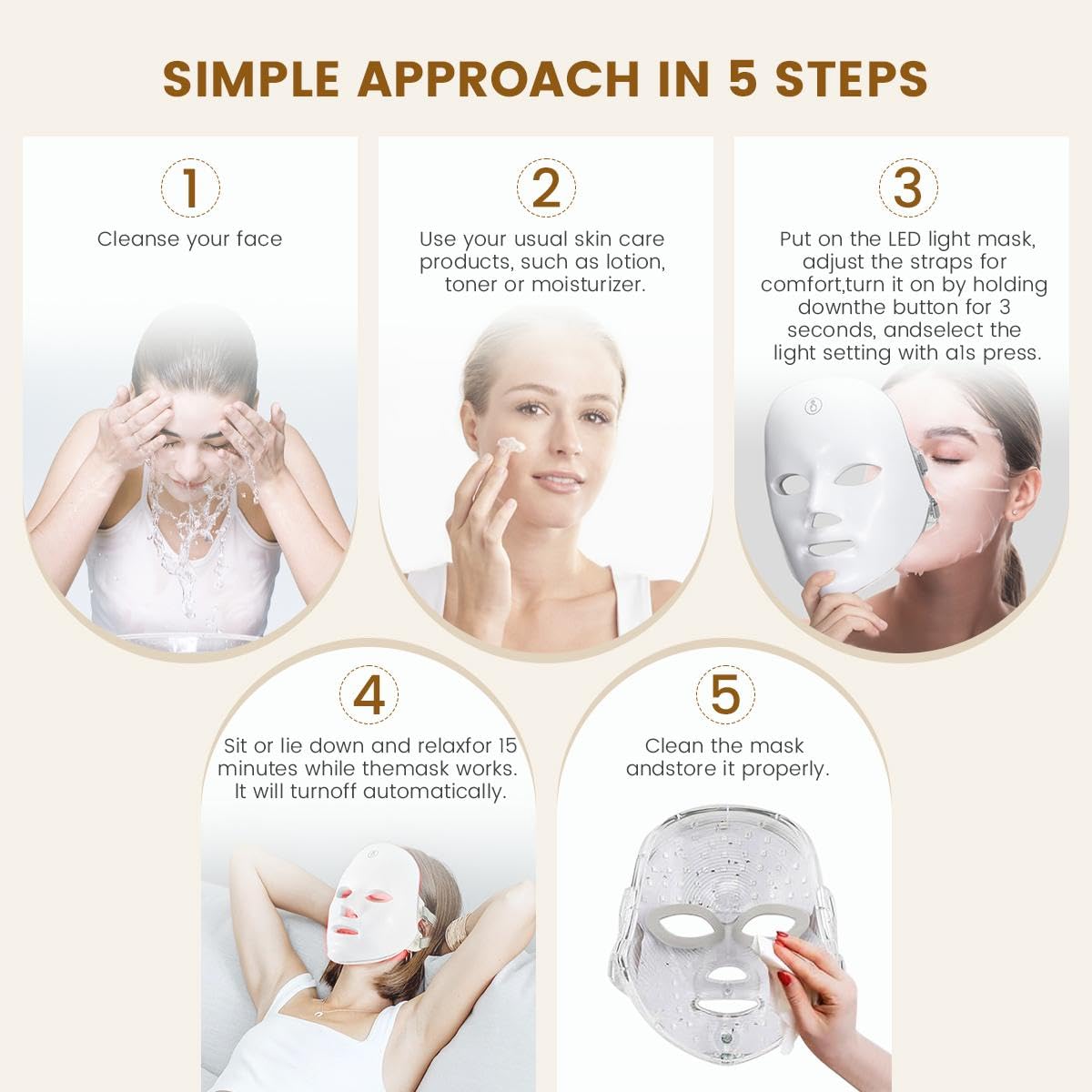 SHMHE folded mask demonstrating compact portability for travel convenience