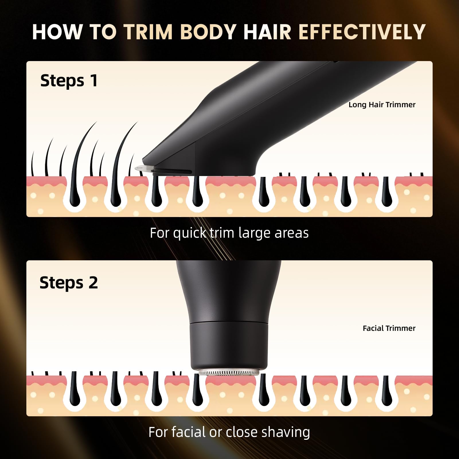 SHOmfrs combs and accessories layflat displaying included grooming tools