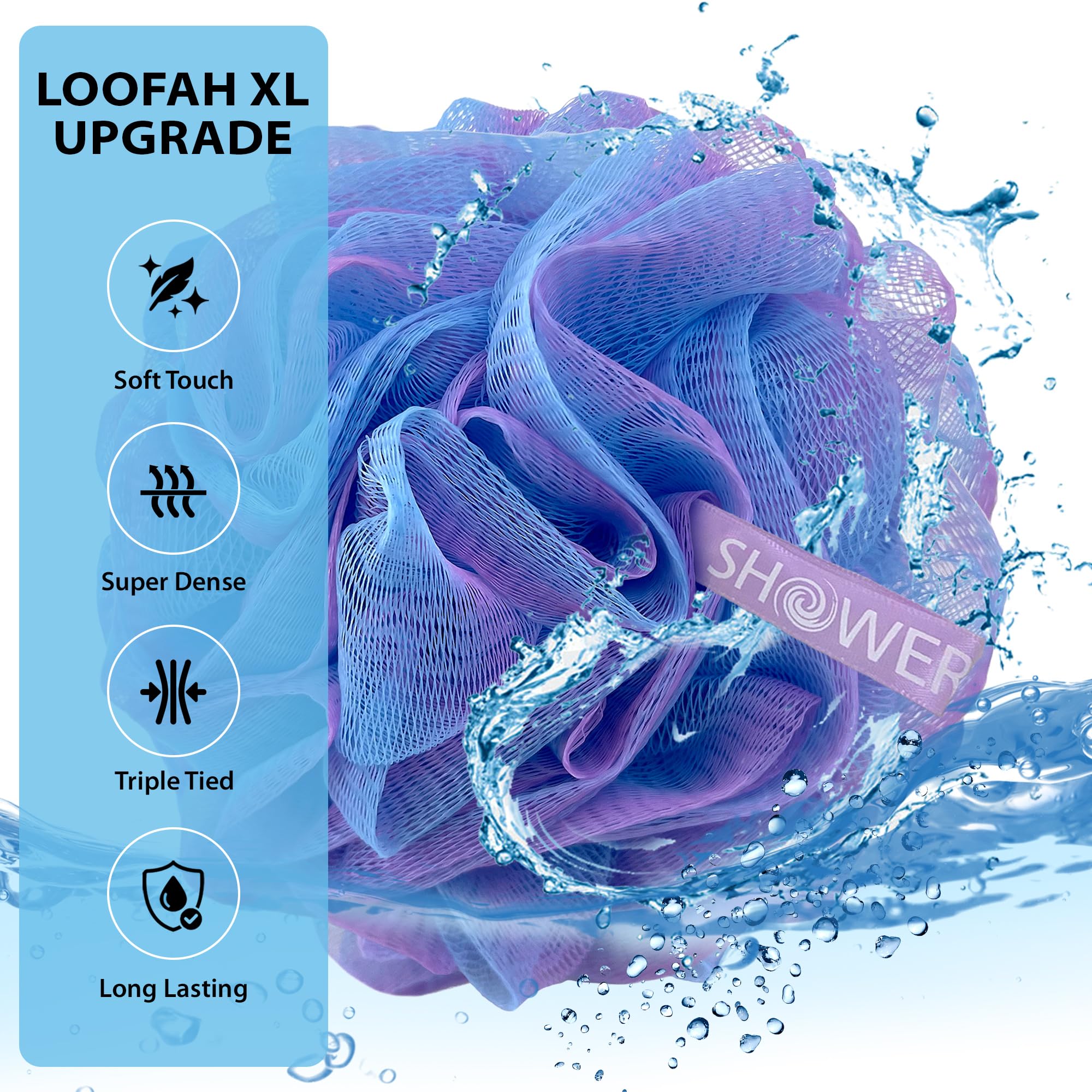 Shower Bouquet four colors displayed to show variety and easy household assignment