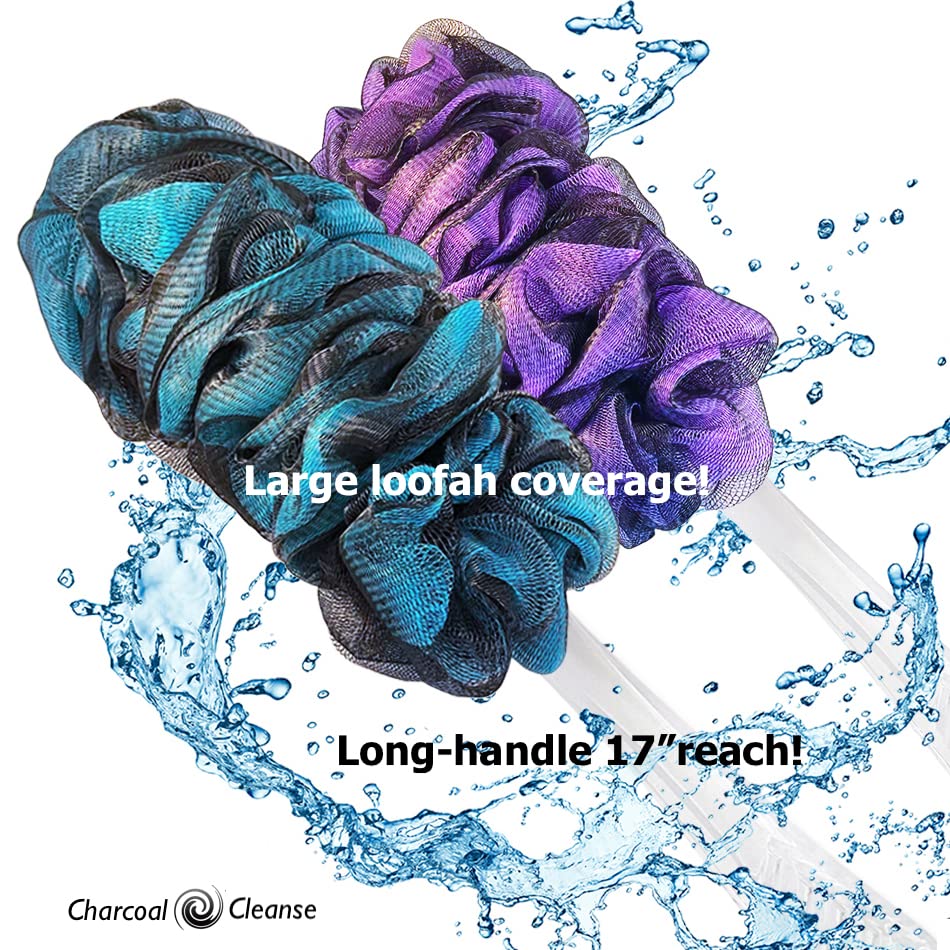 Shower Bouquet producing thick lather with body wash for efficient cleansing