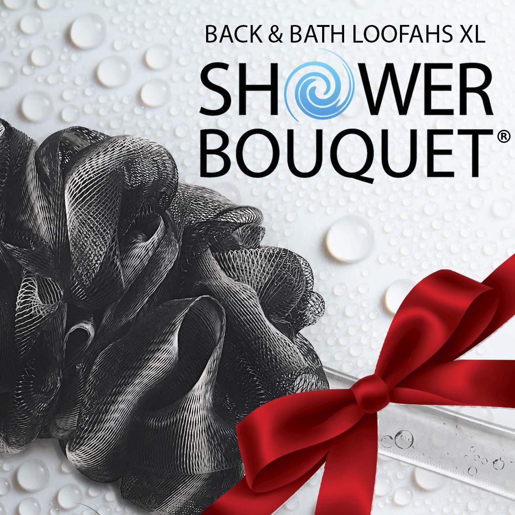 Shower Bouquet lifestyle shower scene showing convenience and fuller suds in use