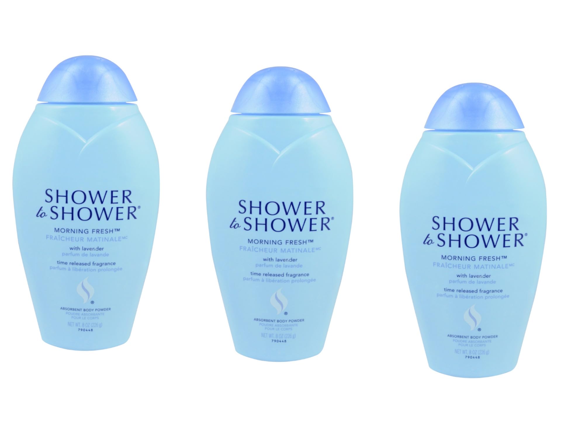 Shower To Shower front packaging showing brand and freshness benefit